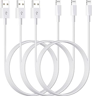 3-Pack 3FT Lightning Charging Cables for iPhone and iPad