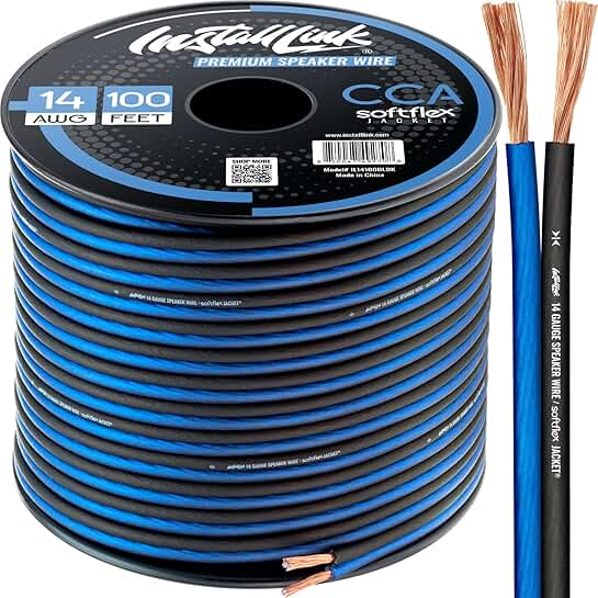 14 AWG 100-Foot Speaker Wire Cable