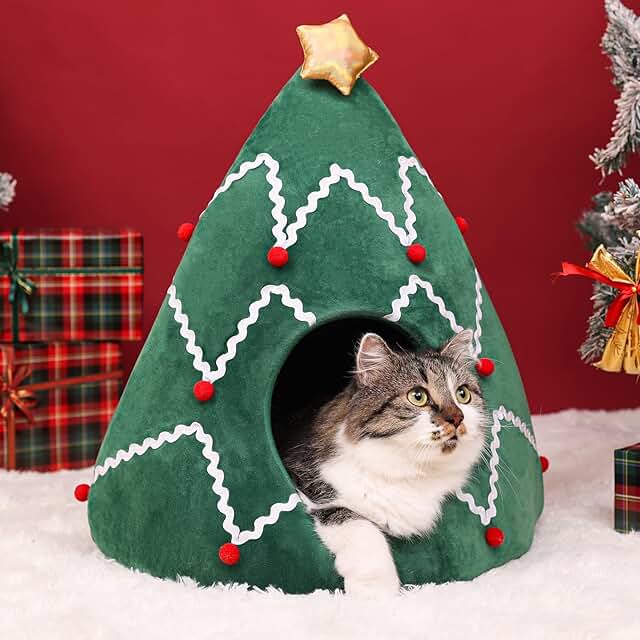 Cat Tree Tent House for Winter Comfort