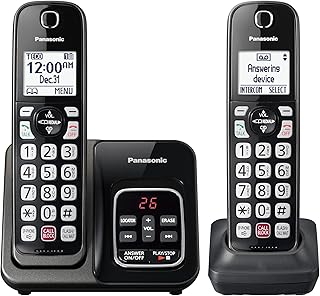 Cordless Phone with Answering Machine and Call Block