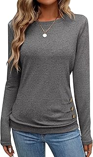 Women's Long Sleeve Fall Tops for 2025