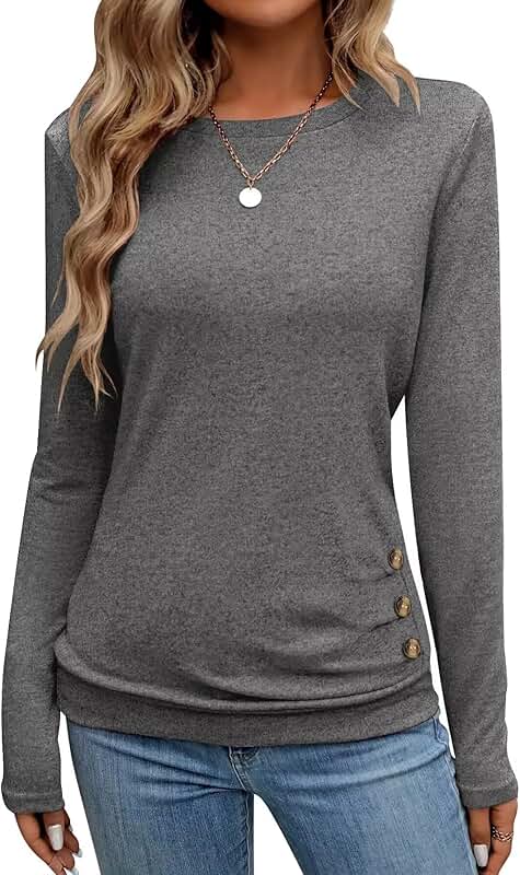 Women's Long Sleeve Fall Tops for 2025