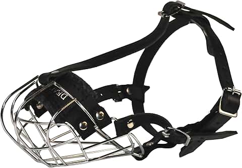 Dog Wire Basket Muzzle, Size B3