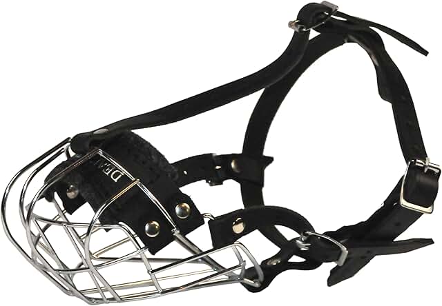 Dog Wire Basket Muzzle, Size B3