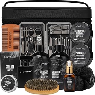 Luxury 30-Piece Bath and Beard Gift Set for Men