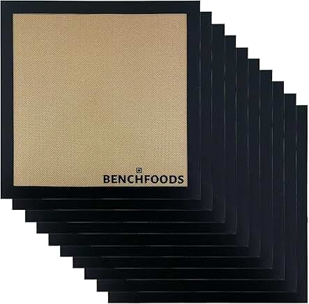 Silicone Dehydrator Mats, 16x16 Inches, Pack of 10