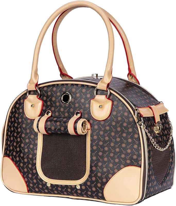 Luxury Pet Carrier for Small Dogs and Cats