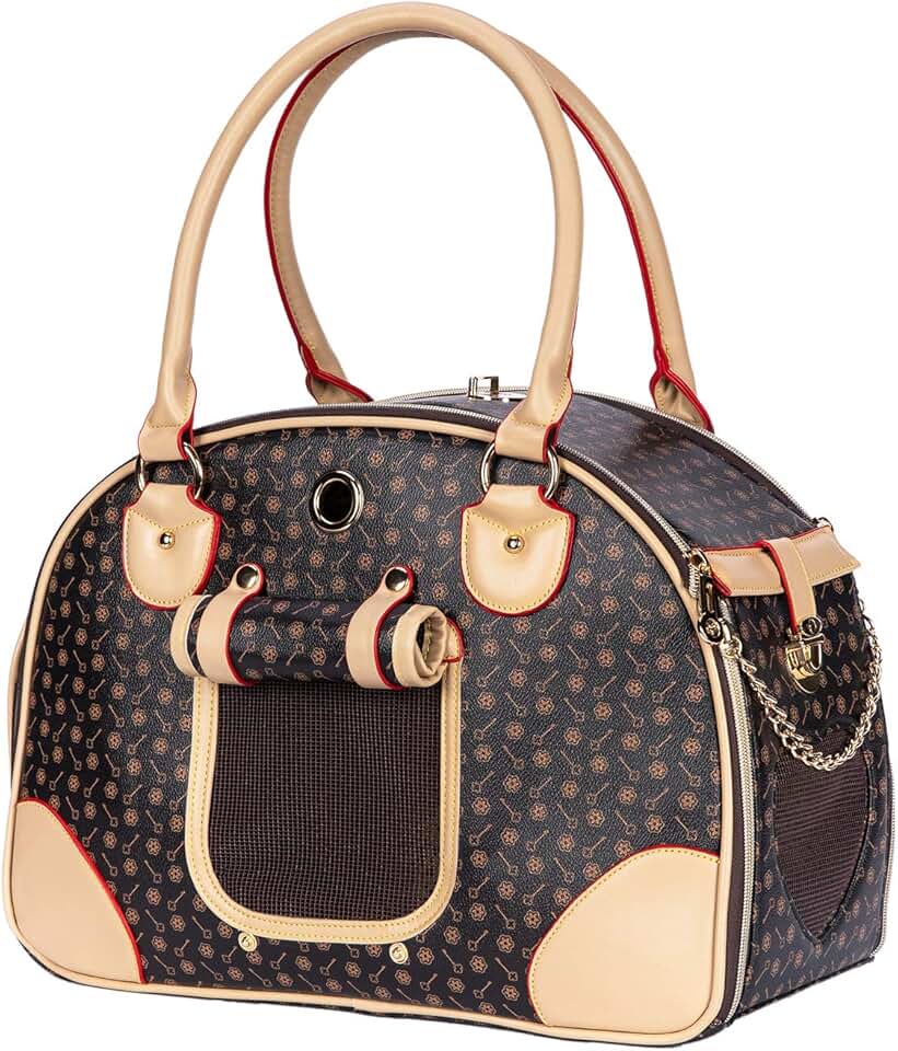 Luxury Pet Carrier for Small Dogs and Cats