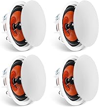 4-Piece 8-Inch In-Ceiling Speaker System