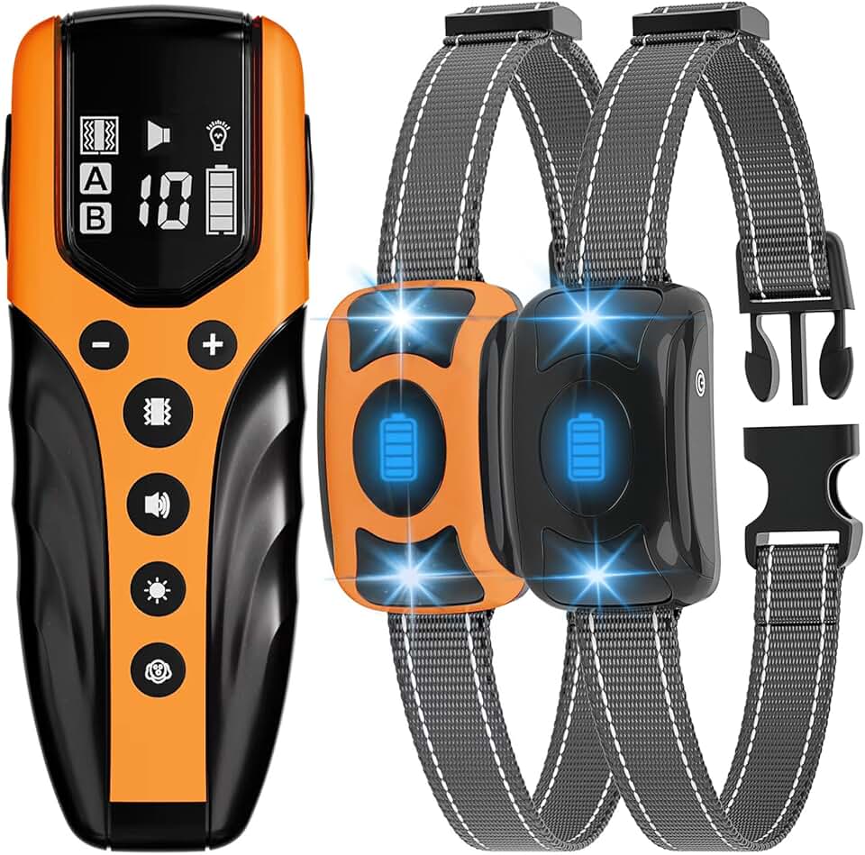 Vibrating Dog Collar with Remote for Training