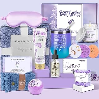 Spring Bath and Body Gift Basket for Women