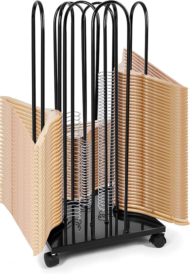 4-in-1 Hanger Organizer with Swivel Wheels