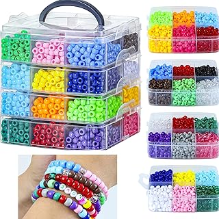 Over 4000 Pony Beads for Jewelry and Crafts