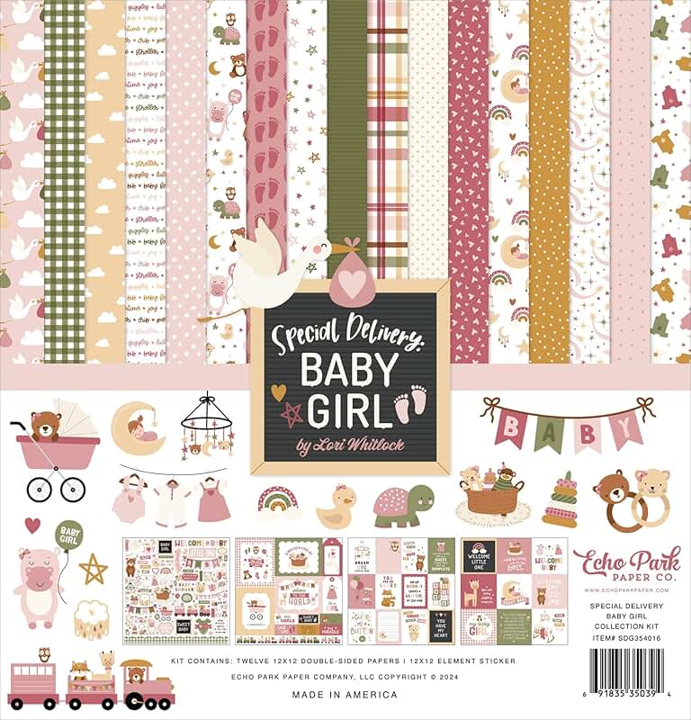 Special Delivery Baby Girl Collection Kit