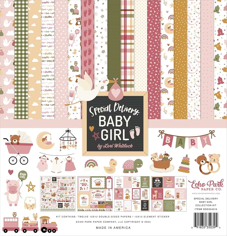 Special Delivery Baby Girl Collection Kit