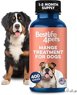 Dog Mange Support and Itching Relief for Skin and Coat