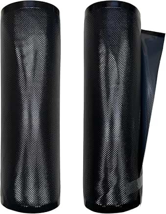 11" x 50' Vacuum Seal Bags for Food Storage, 2 Rolls