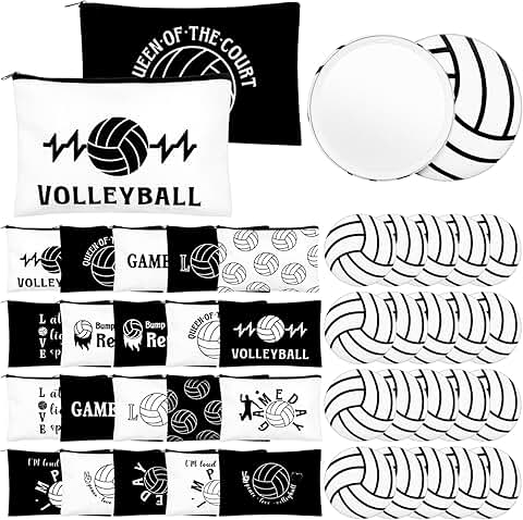 Set of 40 Volleyball Gift Items for Women and Teams