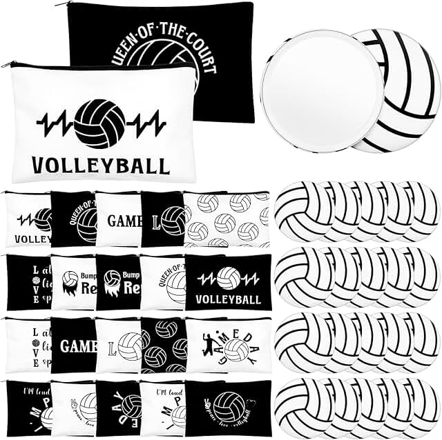 Set of 40 Volleyball Gift Items for Women and Teams