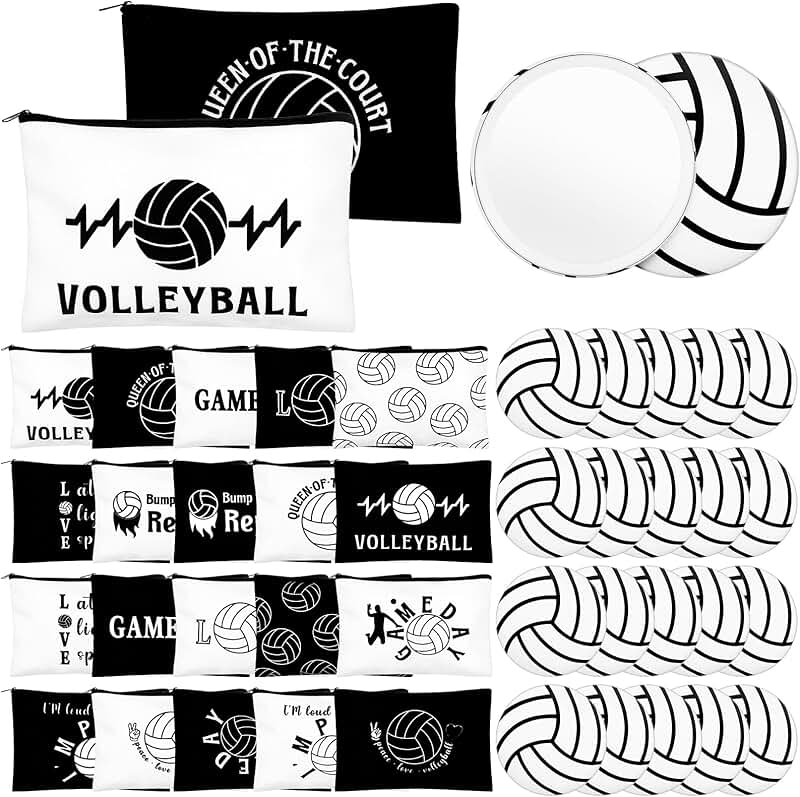 Set of 40 Volleyball Gift Items for Women and Teams