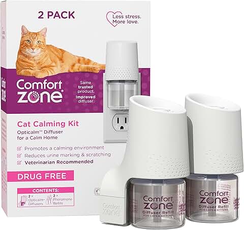 Cat Calming Diffusers and Refills to Reduce Stress