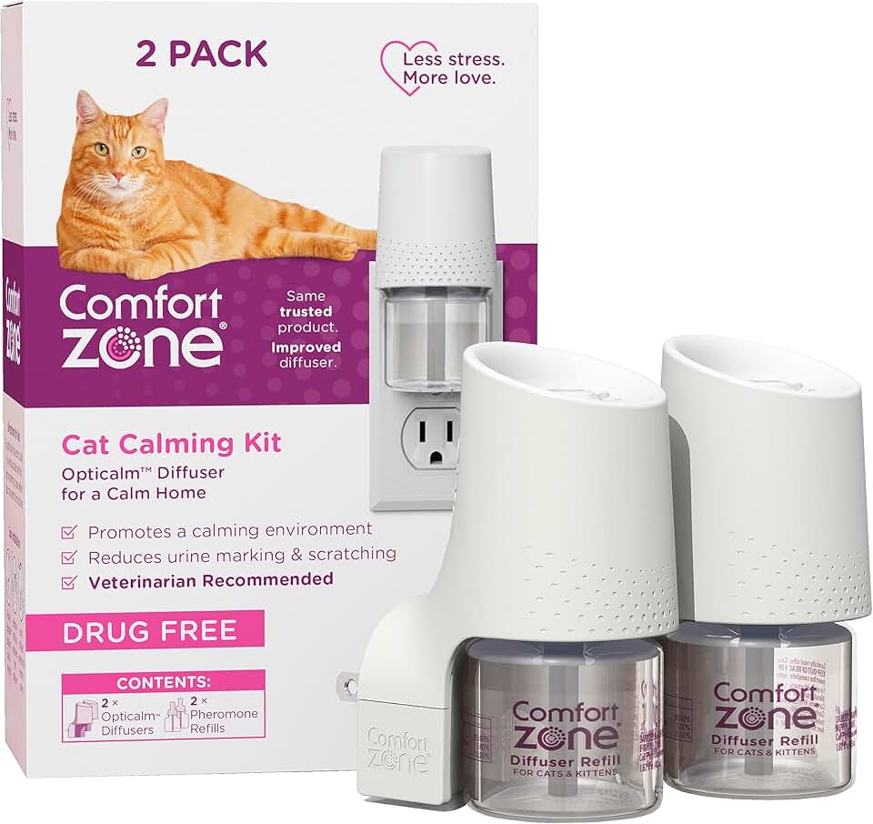 Cat Calming Diffusers and Refills to Reduce Stress