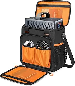 Travel Carrying Case for Laser Projectors with Accessories
