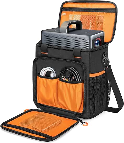 Travel Carrying Case for Laser Projectors with Accessories