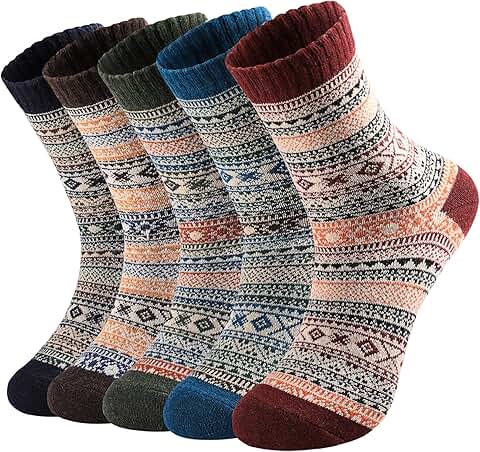 Warm Wool Socks for Women and Men