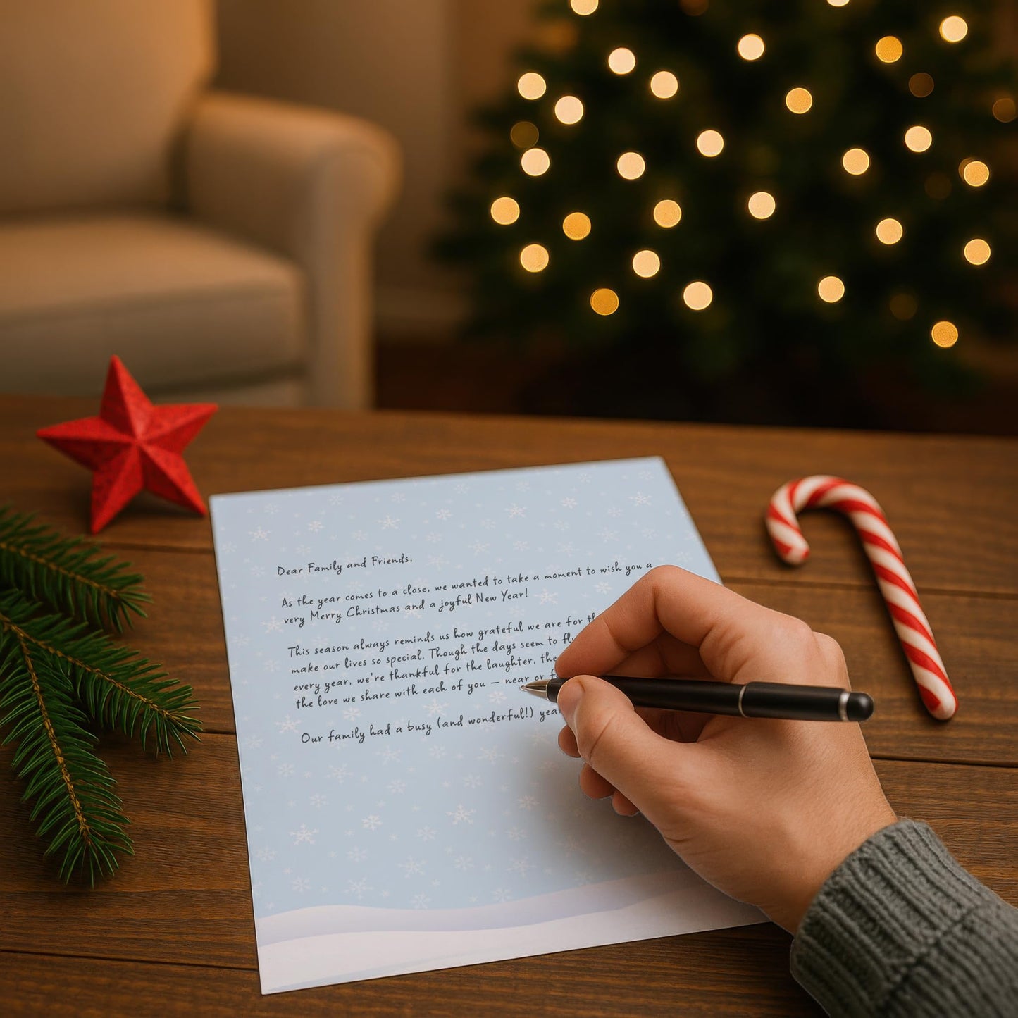 Holiday Snowman Gift Wrap and Envelopes Set