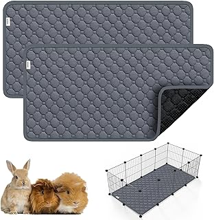 Washable Guinea Pig Cage Liners, 59x31in, 2 Pack
