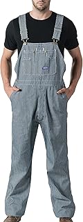 Men's Hickory Stripe Bib Overall