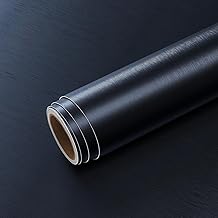 Brushed Navy Blue Stainless Steel Contact Paper, 32"x118"