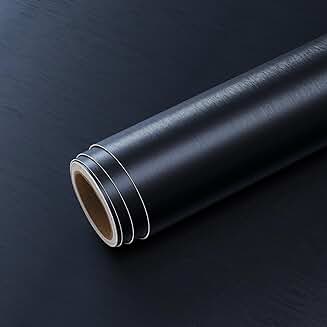 Brushed Navy Blue Stainless Steel Contact Paper, 32"x118"