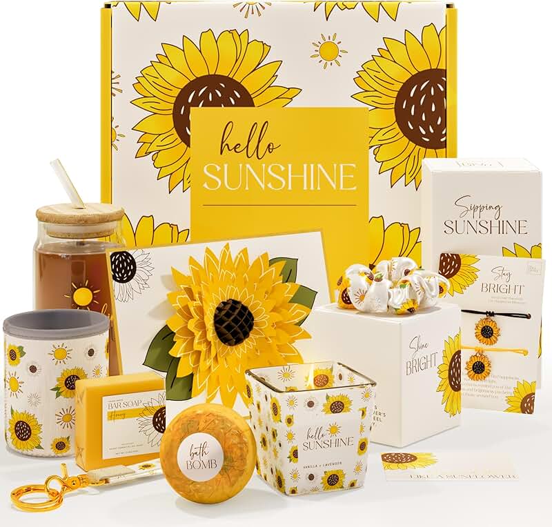Sunflower Spa Gift Set for Women