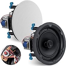 8-inch 2-Way Ceiling and Wall Mount Speaker, 600W