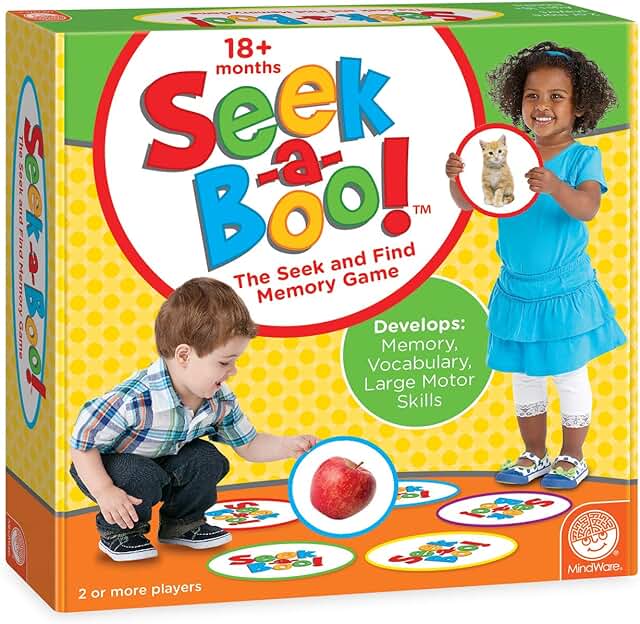 Seek-a-Boo Memory and Matching Game for Toddlers