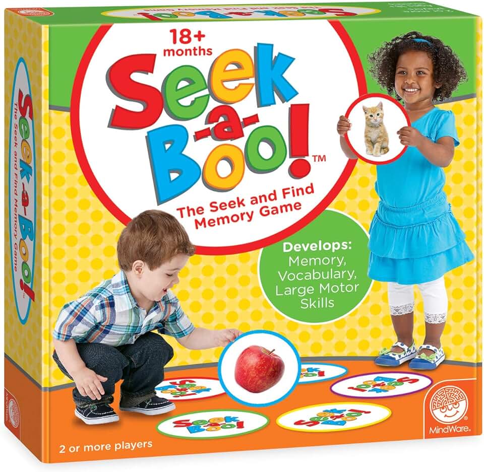 Seek-a-Boo Memory and Matching Game for Toddlers