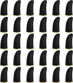 30 Pcs Breathable Finger Sleeves for Gaming