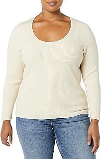 Women's Long-Sleeve Fine Gauge Stretch Sweater