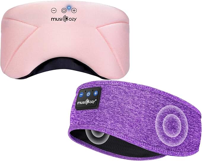 Wireless Sleep Headphones with Eye Mask and 14H Playtime