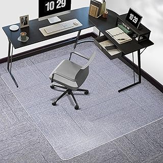 Large Clear Chair Mat for Carpeted Floors
