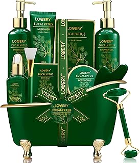 Eucalyptus Spa Gift Basket for Mom and Relaxation