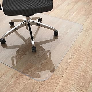 Clear 36x48 inch Office Chair Mat for Hardwood Floors