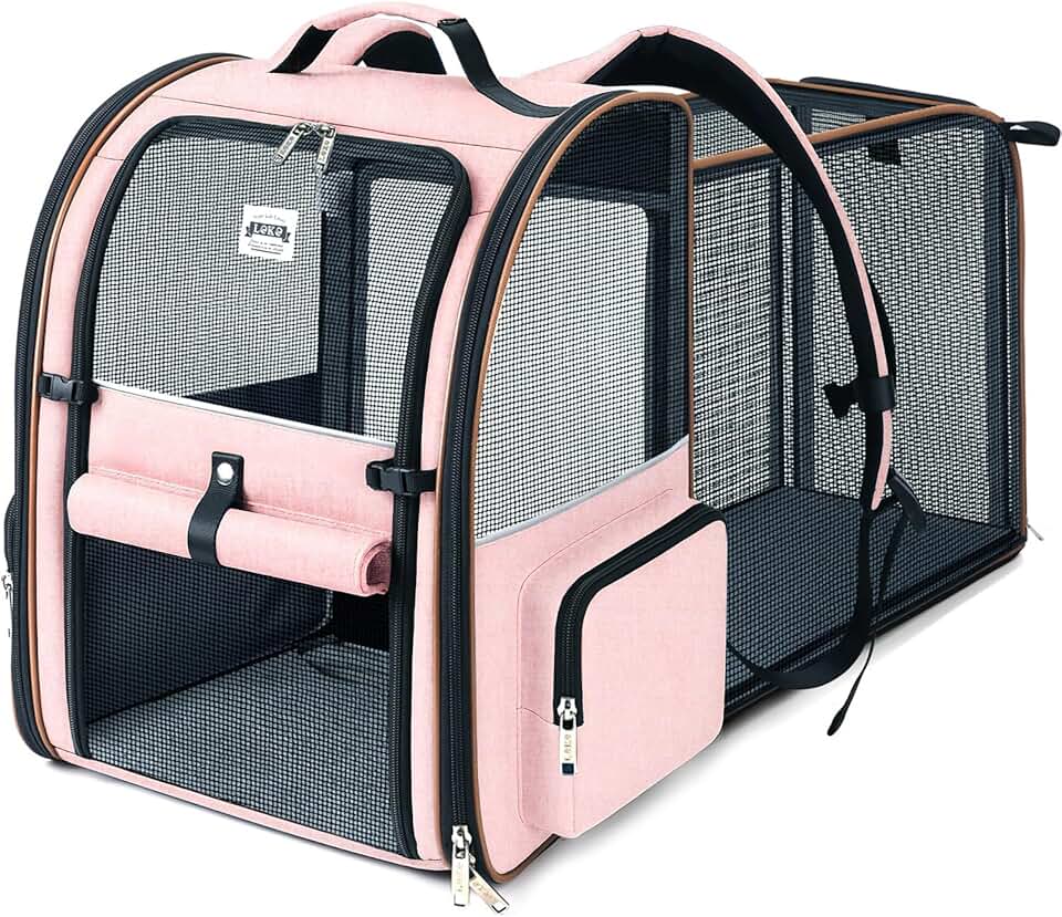 Large Cat Backpack Carrier for Small Dogs and Cats