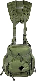 Green Binocular Chest Pack for Men and Women