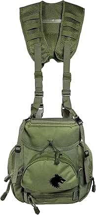 Green Binocular Chest Pack for Men and Women