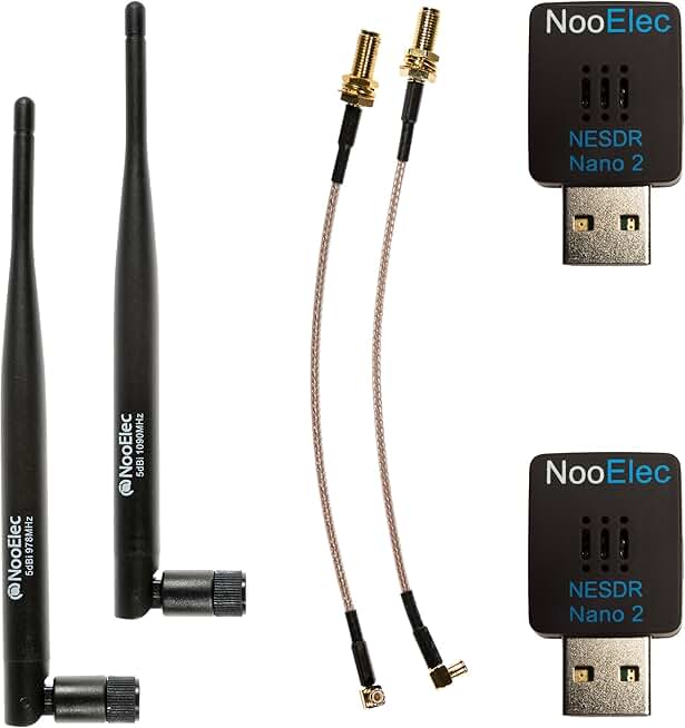 Dual-Band ADS-B Receiver and Antennas Bundle