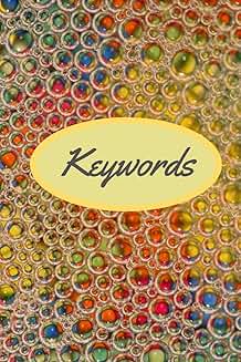 6x9 Notebook for Keyword Research and Planning