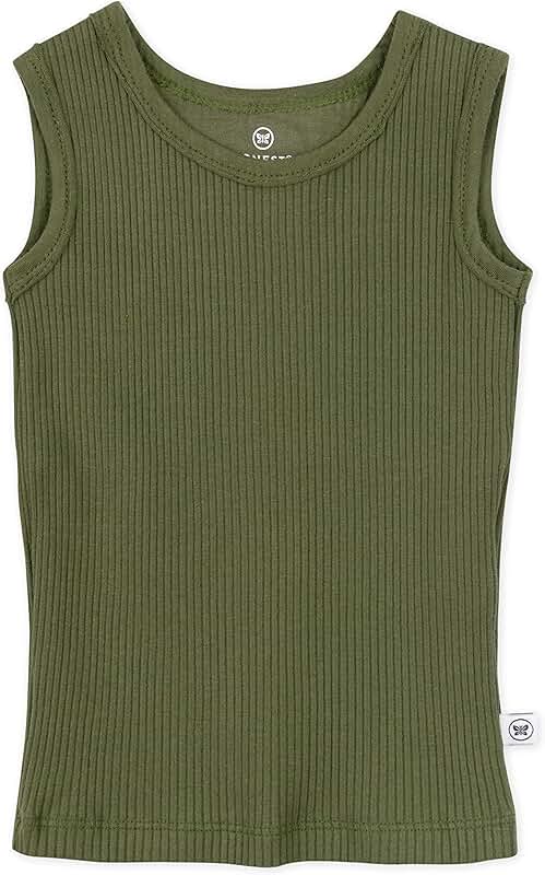 Organic Cotton Rib Tank for Infants